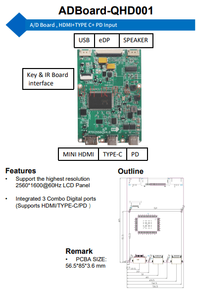 AD Board-QHD001