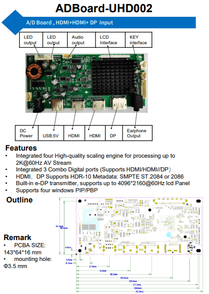 AD Board-UHD002