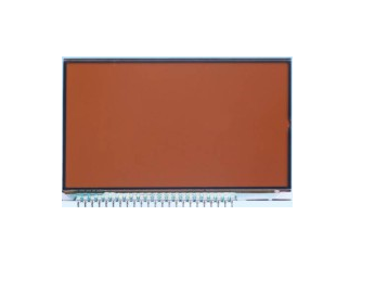 Orange back paper LCD
